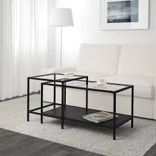 vittsjo mesas de encaixar conj 2 pret cast vidro 90x50 cm ikea ikea nesting tables ikea side table nesting tables