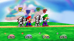 In order to unlock luigi in vs mode, you're going to need to continue playing vs mode matches until after you unlock both r.o.b. Fan Edit Metal Luigi In Super Smash Bros 64 V 2 Sorry For The Repost N64