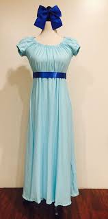 Blue Fairy Tale Girl Dress Dressing Gown Peter Pan 12 Etsy Wendy Costume Peter Pan Costumes Inspired Dress