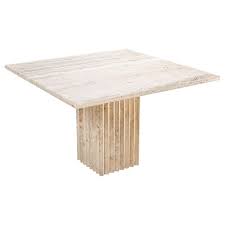 Travertine Dining Table Carlo Scarpa In 2020 Dining Table Dining Room Table Marble Modern Dining Room Tables