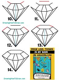 The process involves organizing shapes and lines together until a recognizable outcome is achieved. How To Draw A Diamond Easy Step By Step Drawing Tutorial For Kids Beginners How To Draw Step By Step Drawing Tutorials Step By Step Drawing Drawing Tutorials For