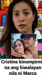 Cristine Reyes kinumpirma na ang break up nila ni Marco #christine #marco  #breakup #fypviral #update