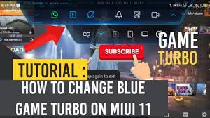 Change Game Turbo To The Blue Game Turbo On Miui 11 Tested On Poco F1 Gameturbo Miui11 Pocof1 Youtube