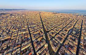 Barcelona From Above Photo Barcelona City Barcelona City