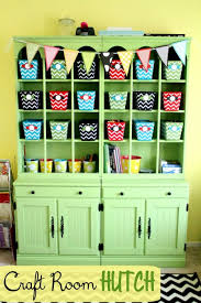 Lots of work space, lots of storage space and i love the colors! 14 Inspiring Craft Room Ideas Addicted 2 Diy