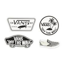 Black And White Brand Stickers Vans Off The Wall Sticker Pack Vans Stickers Iphone Case Stickers Hydroflask Stickers