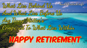 Check spelling or type a new query. Retirement Wishes And Messages For Father Mother Uncle Brother Kuch Khas Tech