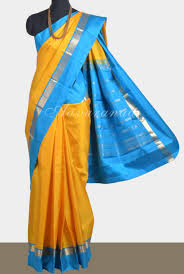 Saree Plain Yellow Silk Saree With Blue Border Sale Online Shopping Check out our saree border selection for the very best in unique or custom, handmade pieces from our craft supplies & tools shops. plain yellow silk saree with blue border