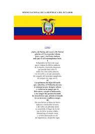 Una vez que sepas todo el coro y sus estrofas no repetirás los errores de muchos estudiantes que mientras en el siguiente pdf se recopilan varios errores que se repiten frecuentemente los alumnos de diferentes escuelas y colegios en ecuador. Rene Ortega Riofrio On Twitter No Creo Ya Mucho En Esto De Las Banderas Escudos Himnos Ni Patrias Pero Si Mal No Recuerdo Hoy Es El Dia Del Himno Nacional Del