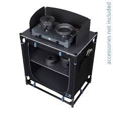 Für den fall, dass ihnen der sinn einmal nicht nach campingküche steht befindet sich auf dem platz das restaurant ganda mit schmackhaften fisch, pizzas und pastagerichten. Yourgear Tanaro Outdoor Kuche Mit Windschutz 2 Facher Schrank Campingkuche Outdoorschrank Campingschrank Campout