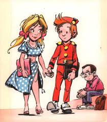 Planche Originale De Bande Dessinee Janry Spirou Et Fantasio Les Aventures De Illustration Couleur De Spirou Par Janry Bande Dessinee Bd Belge Spirou