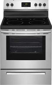 The method to unlock the oven door depends on whether the oven door has been locked in a closed or open position. Frigidaire 30 Electric Range Stainless Steel Fcre305cas