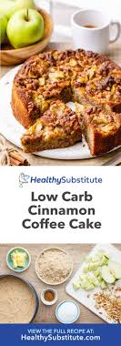 You can add shredded zucchini to cakes in place of oil without a significant change in taste or texture. Scrumptious Low Carb Cinnamon Coffee Cake Healthy Substitute