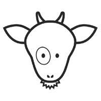 This lovely goat coloring page features a friendly looking goat that has a smile on its face. Billy Goat Face Coloring Pages Surfnetkids