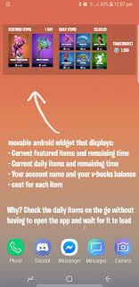 Battle royale used to be a huge hit on both apple's app store and the google play store. Android Store Widget For Fortnite Mobile Fortnitebr