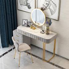 A dressing table with concealed storage leaves the top free to be used as a writing table or a desk. 2021 Nordic Solid Wood Dressing Table Bedroom Modern Minimalist Window Dressing Table Storage Unit 2019 New From Depin 0 02 Dhgate Com