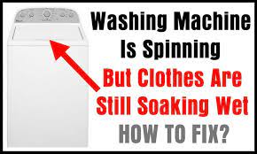 If your washer won't spin, it might signal a malfunction that requires a repairman, but oftentimes a simple diy fix can get your washing machine working once if you know how to use a multimeter, you can perform a continuity check on the drain pump's motor connections to see if they're still viable. Washing Machine Is Spinning But Clothes Are Still Soaking Wet What To Check To Fix
