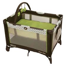 Graco Pack N Play Playard Barlow Brown Green Pack N Play Graco Pack N Play Pack And Play
