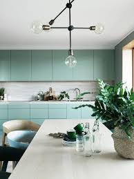 All Green Home Coco Lapine Design Kitchen Cabinet Colors Green Kitchen Cabinets Green Kitchen Inspiration