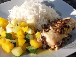 Dos De Cabillaud Aux Pignons Varietes De Courges Et Riz Vapeur Sauce Beurre Citron Bienvenue Sur Tous En Cuisine Avec Variete De Courge Dos De Cabillaud Riz