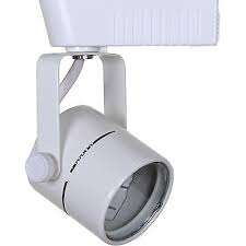 Direct Lighting H 4010 White Mr16 Cylinder Low Voltage Track Lighting Fixture Ebay