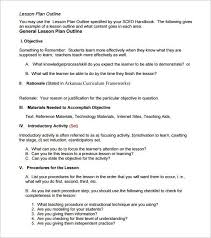 Doc Pdf Free Premium Templates Lesson Plan Outline How To Plan Lesson Plan Format