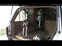 Cheap And Easy To Build Bike Rack Inside Your Car Suv Bike Rack Car Bike Rack Diy Bike Rack