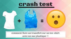 Posted on 26 sep 2014 in | 1 comment. Crash Test Comment Faire Un Transfert T Shirt Avec Un Sac Plastique Youtube