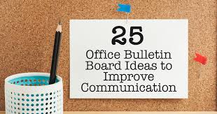 We did not find results for: 25 Office Bulletin Board Ideas To Improve Communication