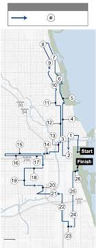 chicago marathon 2019 course map where to watch the race