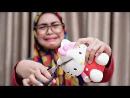 Squishy Dares Omg I Cut My Hello Kitty Youtube