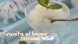 Preparare una granita senza gelatiera non potrebbe essere più semplice: Granita Al Limone Facile E Veloce Youtube