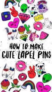 Make Your Own Cute Lapel Pins This Fun Flair Pin Diy Was Super Easy I Loved The Rainbow And The Unicorn Cha Lapel Pins Diy Make Your Own Pins Enamel Pins