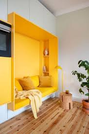 15 Creative Examples For Study Room Decoration Ideas Lady S Houses Built In Wall Units Interior Design Yellow Interior