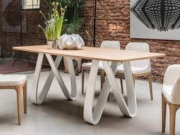 Tonin Casa Contemporary Butterfly Dining Table In Natural Oak And Matt White Butterfly Dining Table Dining Table Contemporary Dinning Table
