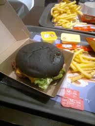 Darth Vader Black Burger By Quick Burger Fast Food Items Food