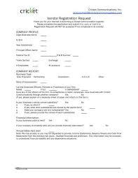 You may need to write it to any other person who can efficiently handle your fast moving financial. Vendor Registration Request