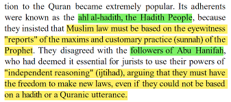+421 (0) 905 616 081; The Ahl Ul Hadith Traditionalists Disagreed With The Rationalist Hanafis Ahl Al Ray Progressive Islam