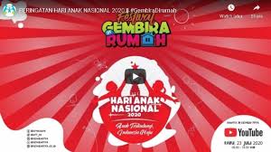 Jun 04, 2021 · kairo: Link Live Streaming Peringatan Hari Anak Nasional 2020 Tonton Pukul 09 00