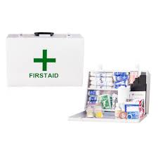 British red cross children's first aid video. Regulation 3 First Aid Kit In White Metal Box Large By Firstaider