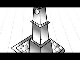تعلم رسم برج الساعة ثلاثي الأبعاد بالخطوات Youtube