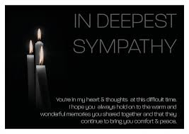 Cards can be ordered from funeral program template website and various websites, or you can quickly and easily create your own prayer cards for your service. In Deepest Sympathy Condolence Cards Send Real Postcards Online