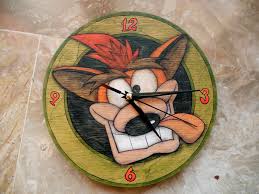 Fan Art Good Guy Wood Wall Clock Dragon Decor Nerd Decor Geek Decor