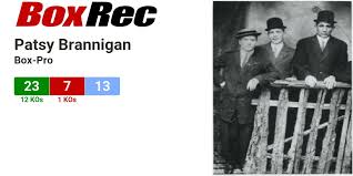 BoxRec: Patsy Brannigan