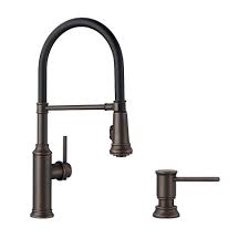 Buy online and pick up in store. Blanco Kf 442511 Empressa Semi Pro Kitchen Faucet With Soap Dispenser 2 X 9 X 19 38 Overstock 31910267