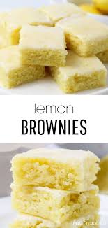 The Best Lemon Brownies With Glaze I Heart Naptime Recipe Lemon Brownies Lemon Dessert Recipes Best Lemon Dessert Recipe