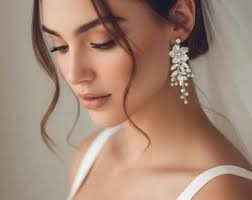 Pearl Chain Earrings Long Dangle Bridesmaid Gift, Prom Earrings, Everyday  Earrings Gift for Mother, Daughter, Sister