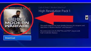 How To Download The High Resolution Texture Pack For Warzone Ps4 Xbox Pc Youtube