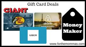 Maybe you would like to learn more about one of these? Giant Gift Card Moneymaker Deals Thru 6 18 4x Points Continues