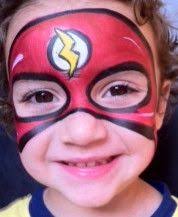 flash hero face paint superhero face painting face painting easy face painting designs